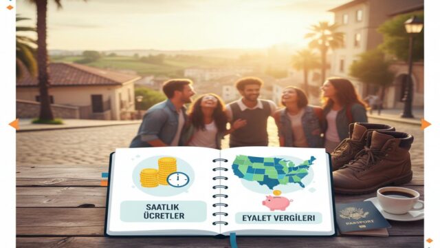 Work and Travel Maaş, Vergi ve Bahşiş Rehberi: Net Kazanç