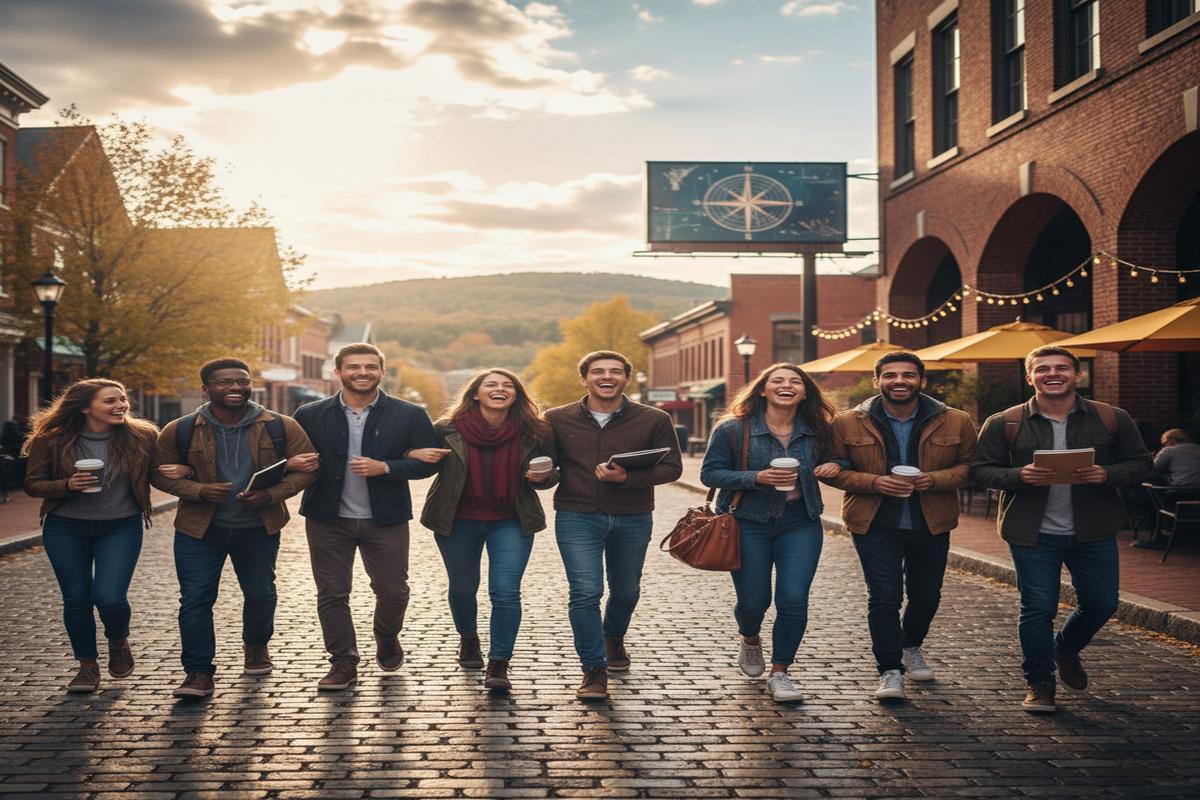 Work And Travel programı ile Amerika'da deneyim yaşayan gençler