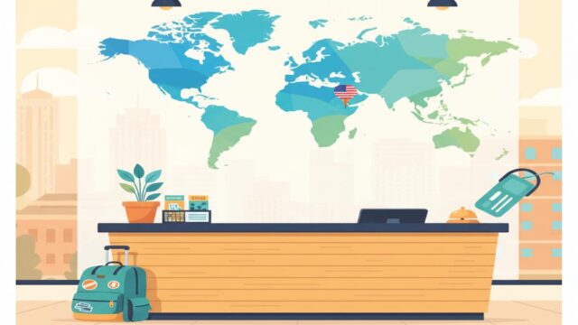 Work and Travel Resepsiyonist: Görevler, Ücret, Vize Rehberi