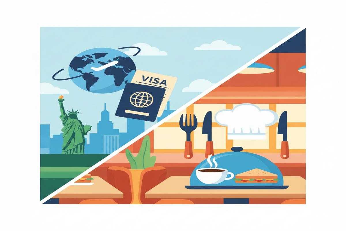 Work and Travel Restoran Destek Rehberi: Görevler, Ücret