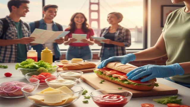 Work and Travel Sandwich Artist: Ücret, Görev, İpuçları