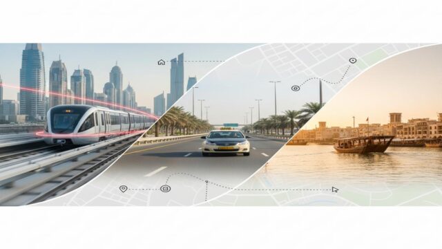 Dubai Şehir İçi Ulaşım Rehberi: Metro, Nol Kart, Taksi