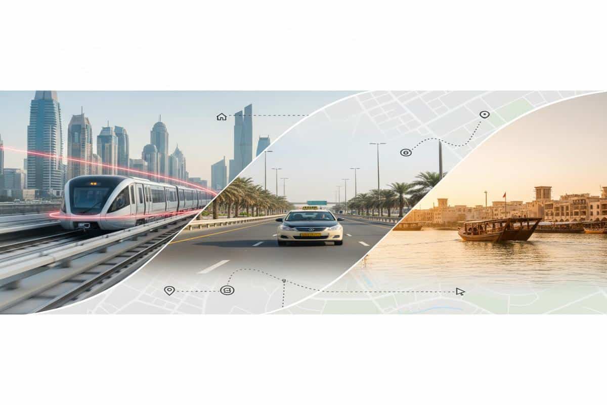 Dubai Şehir İçi Ulaşım Rehberi: Metro, Nol Kart, Taksi