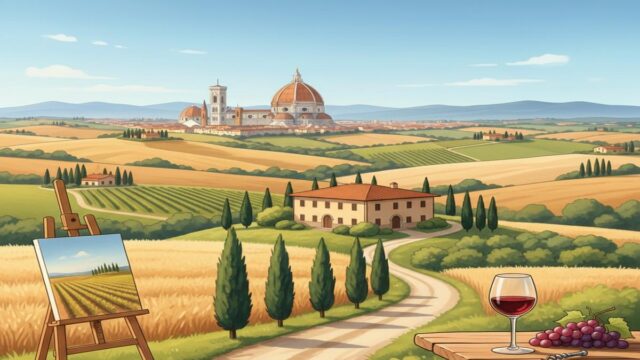 Floransa–Toskana Sanat ve Şarap Rehberi: Rota + İpuçları