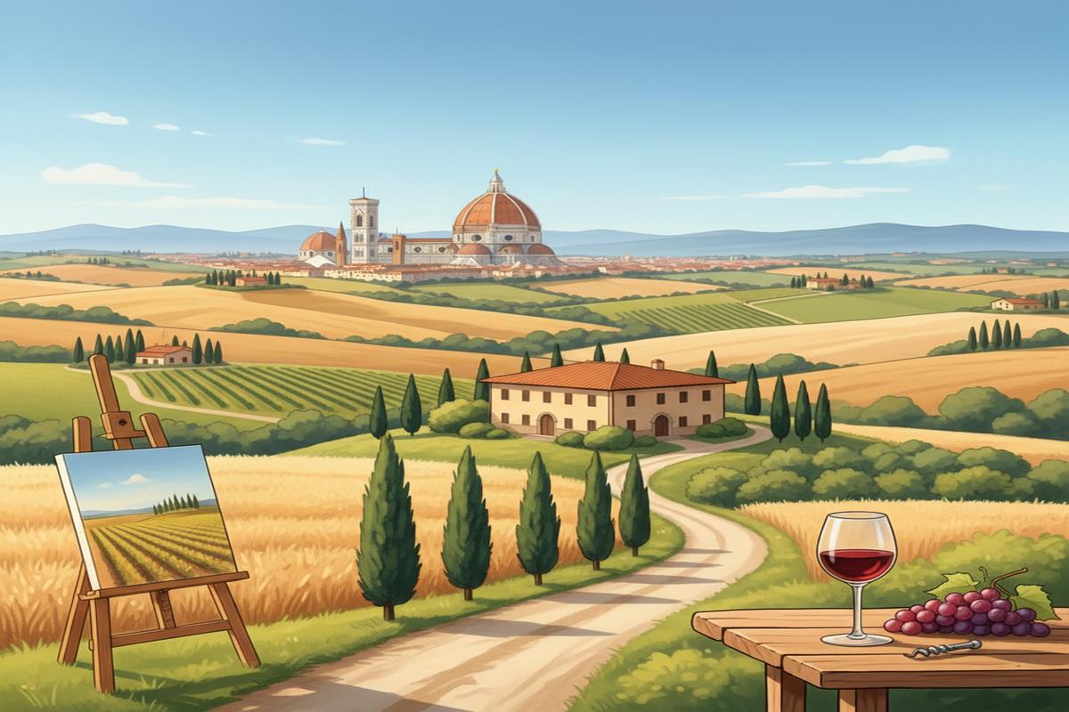 Floransa–Toskana Sanat ve Şarap Rehberi: Rota + İpuçları