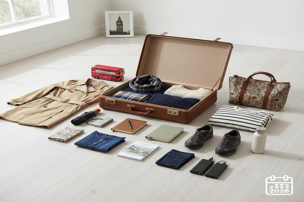 İngiltere’ye Giderken Bavula Ne Konmalı? Güncel Rehber