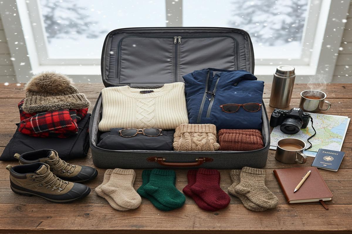 Kanada Kışı Bavul Listesi ve Katmanlı Giyim Rehberi