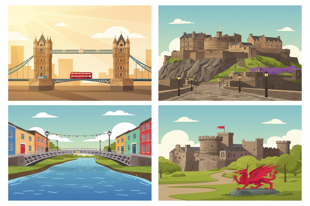 Londra–Edinburgh–Dublin–Cardiff: Ulaşım ve Bütçe Rehberi