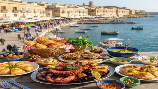 Malta deniz ürünleri ve sokak lezzetleri: nerede yenir?