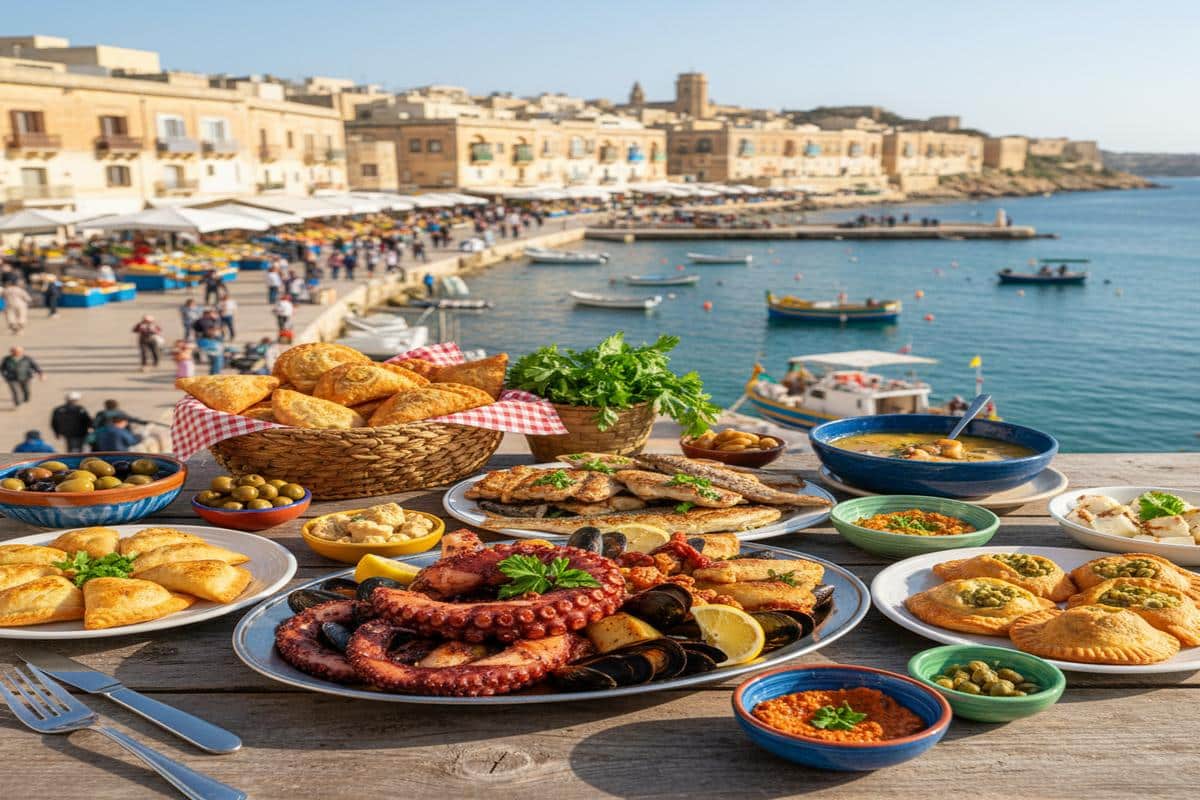 Malta deniz ürünleri ve sokak lezzetleri: nerede yenir?