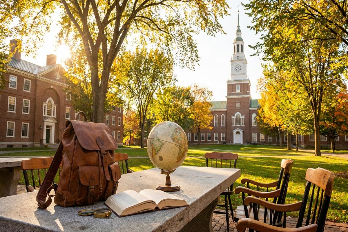 Dartmouth Koleji Rehberi: Bölümler, Burslar, Başvuru