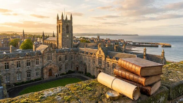 St Andrews Üniversitesi Rehberi: Bölümler, Başvuru, Burslar
