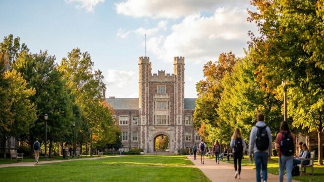 WashU St. Louis: Bölümler, Burslar ve Başvuru Rehberi