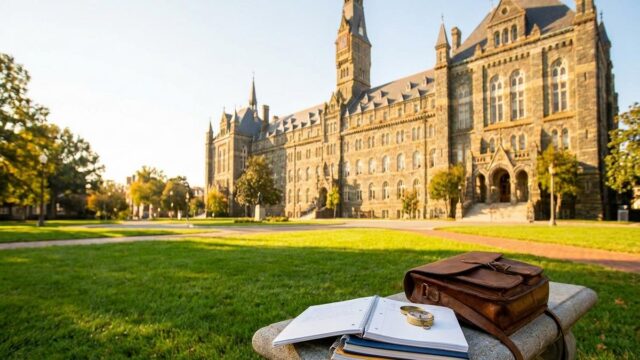 Georgetown Üniversitesi: Bölümler, Kabul ve Burs Rehberi