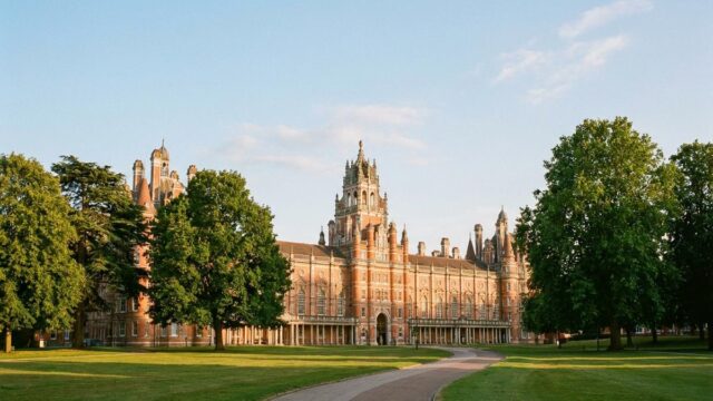 Royal Holloway University of London: Bölümler, Şartlar