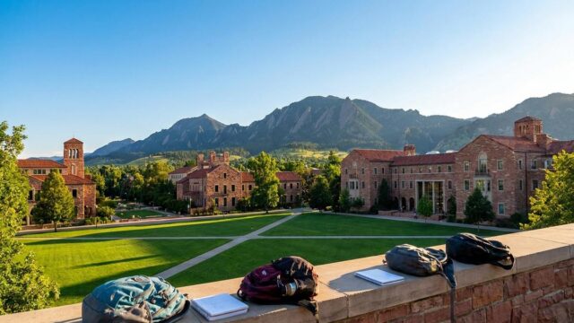 Colorado Boulder Üniversitesi: Bölümler, Başvuru, Burslar