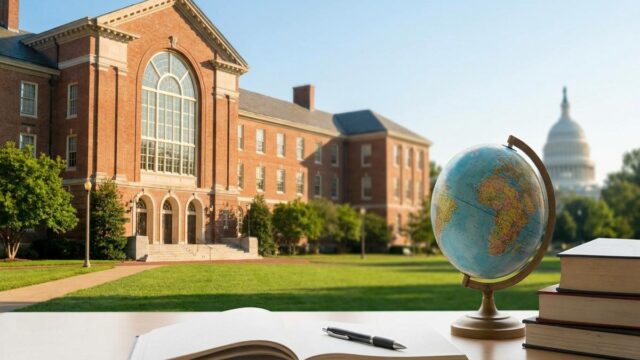 George Washington Üniversitesi: Başvuru, Bölümler, Burslar