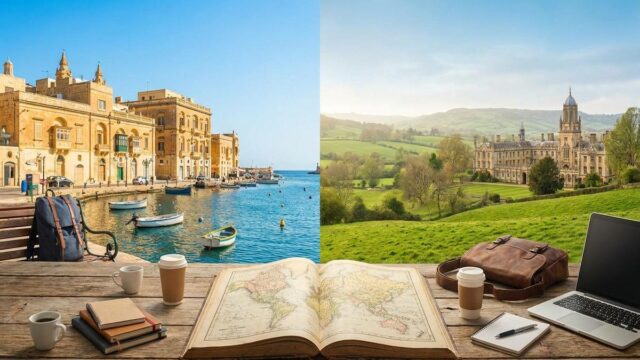 Malta vs İrlanda: Work & Study Karşılaştırma ve Rehber