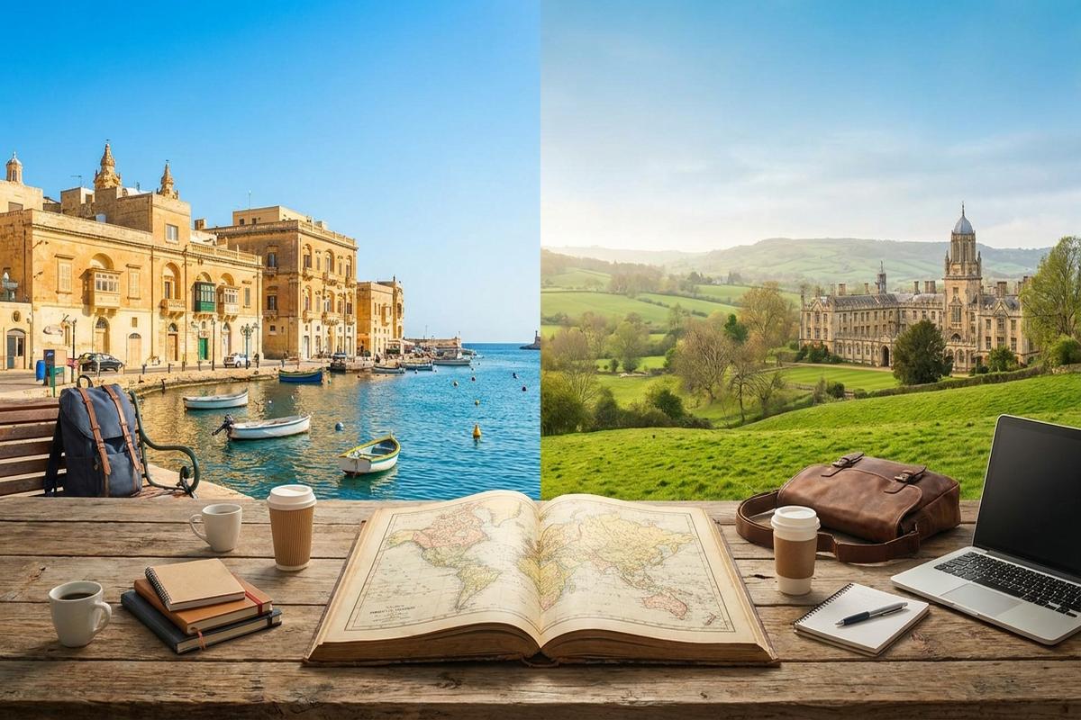 Malta vs İrlanda: Work & Study Karşılaştırma ve Rehber