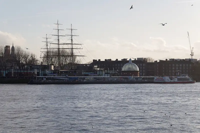 Cutty Sark ve Thames, Greenwich