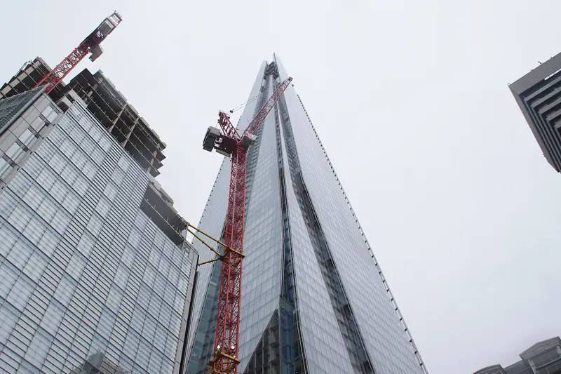 King's College Guy's kampüsünden The Shard manzarası